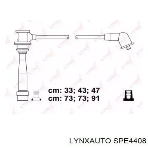 Дріт високовольтний, комплект SPE4408 Lynxauto