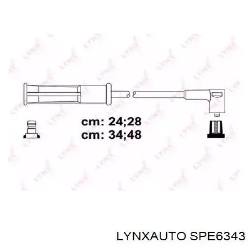 Дріт високовольтні, комплект SPE6343 Lynxauto