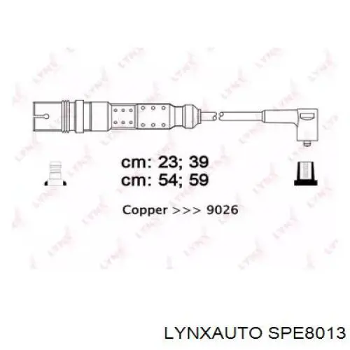 Дріт високовольтний, комплект SPE8013 Lynxauto