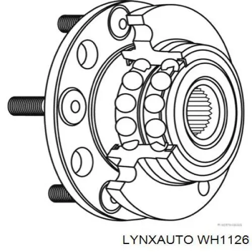 Маточина передня WH1126 Lynxauto