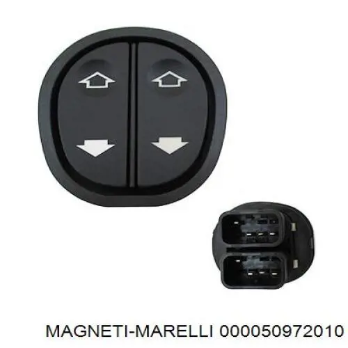000050972010 Magneti Marelli Кнопки переднього лівого склопід'ємника