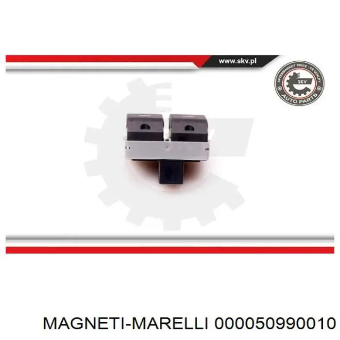 Купити 000050990010 Magneti Marelli Кнопковий блок керування склопідіймачами передній лівий
