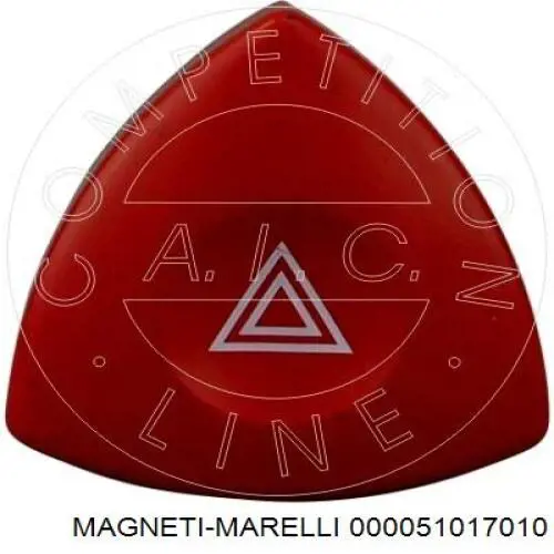 Купити 000051017010 Magneti Marelli Кнопка включення аварійного сигналу