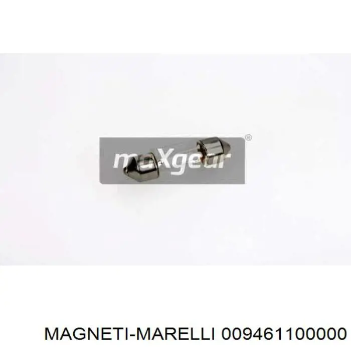 Лампочка плафону освітлення салону/кабіни C10W Magneti Marelli