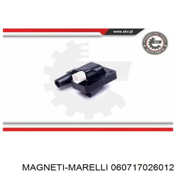 Купити 060717026012 Magneti Marelli Котушка запалювання