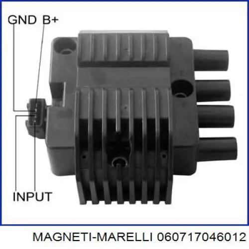 Котушка запалювання Magneti Marelli 060717046012 ціна, від 53.14 USD