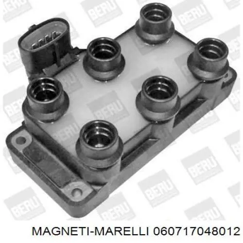 Котушка запалювання Magneti Marelli 060717048012 ціна, від 40.32 USD