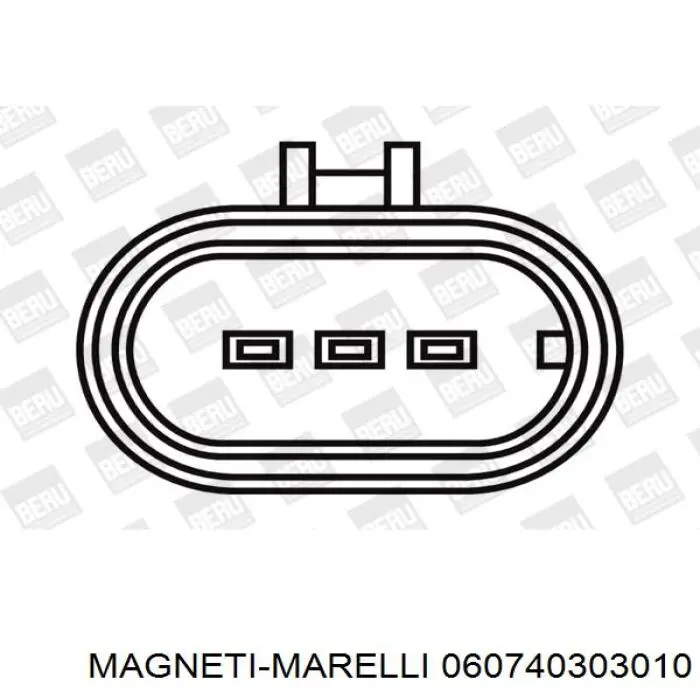 Котушка запалювання Magneti Marelli 060740303010 ціна, від 26.50 USD