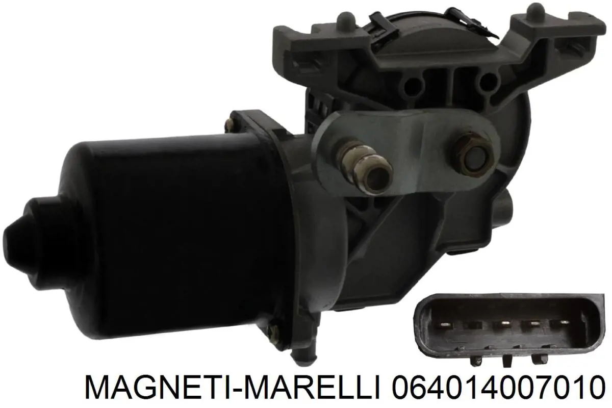 Двигун склоочисника лобового скла (трапеції) 064014007010 Magneti Marelli