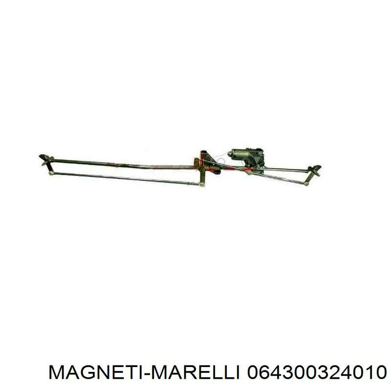 Двигун склоочисника лобового скла (трапеції) 064300324010 Magneti Marelli
