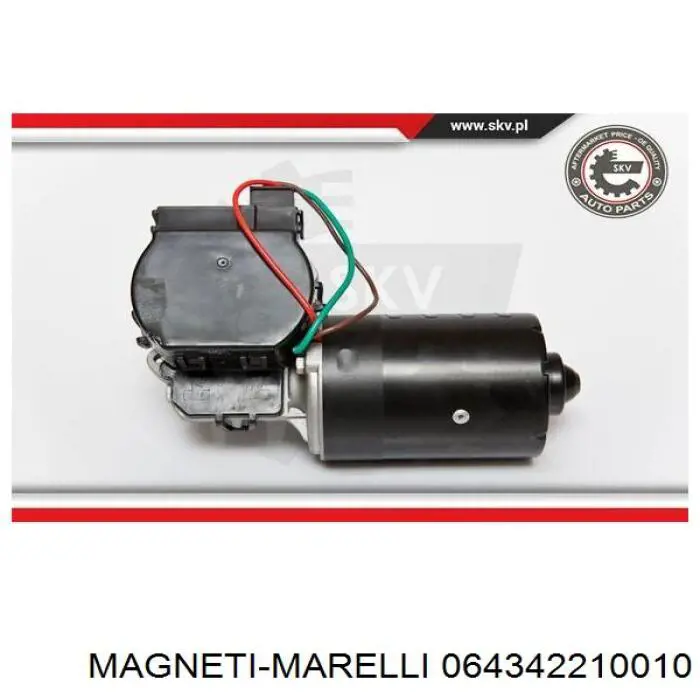 Двигун склоочисника лобового скла (трапеції) 064342210010 Magneti Marelli