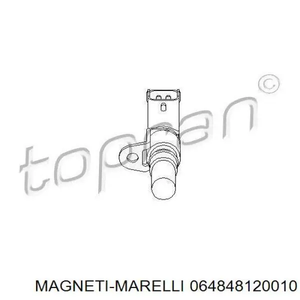 Датчик положення (оборотів) коленвалу 064848120010 Magneti Marelli