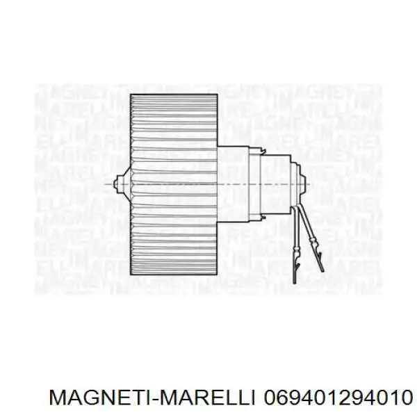 Вентилятора пічки 69401294010 Magneti Marelli