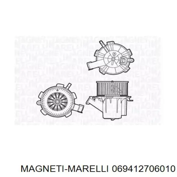 069412706010 Magneti Marelli Електромотор пічки