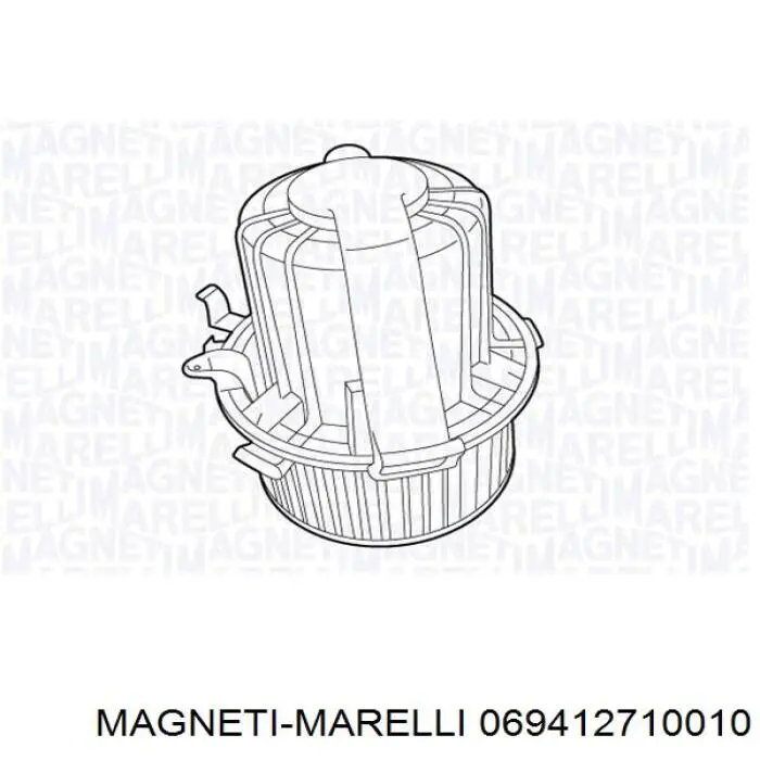 Двигун вентилятора пічки (обігрівача салону) 069412710010 Magneti Marelli