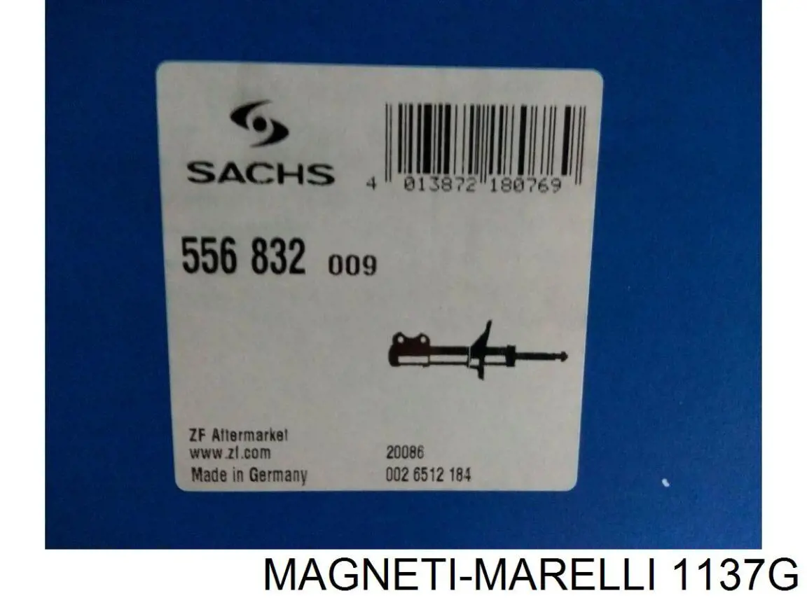 Амортизатор передній 1137G Magneti Marelli