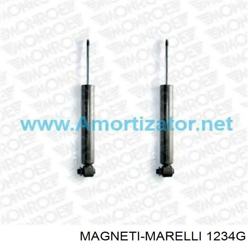 Амортизатор задній Magneti Marelli 1234G ціна, від 30.87 USD