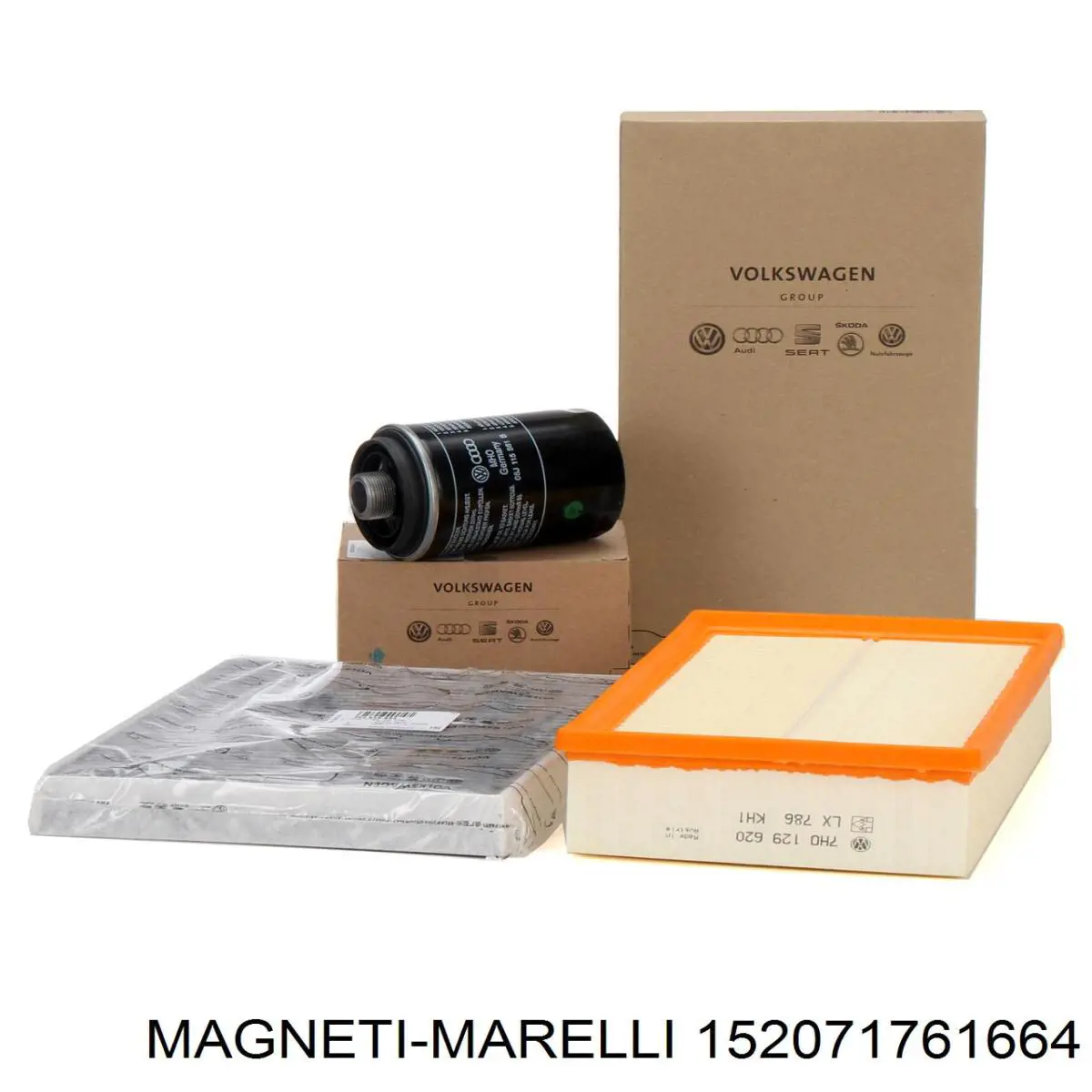 152071761664 Magneti Marelli Повітряний фільтр двигуна