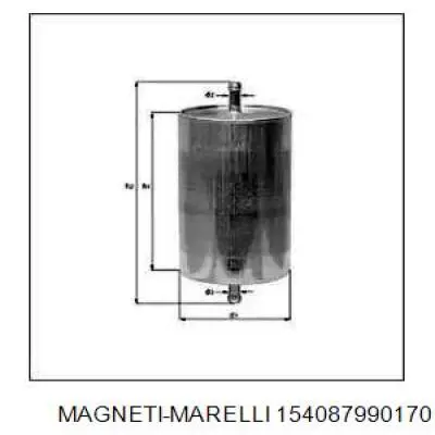 Фільтр паливний 7700843833 Renault (RVI)