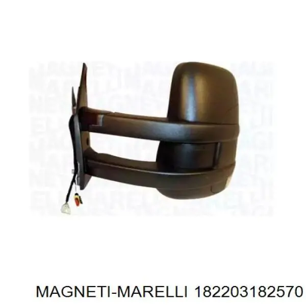 Дзеркало заднього виду, праве 182203182570 Magneti Marelli