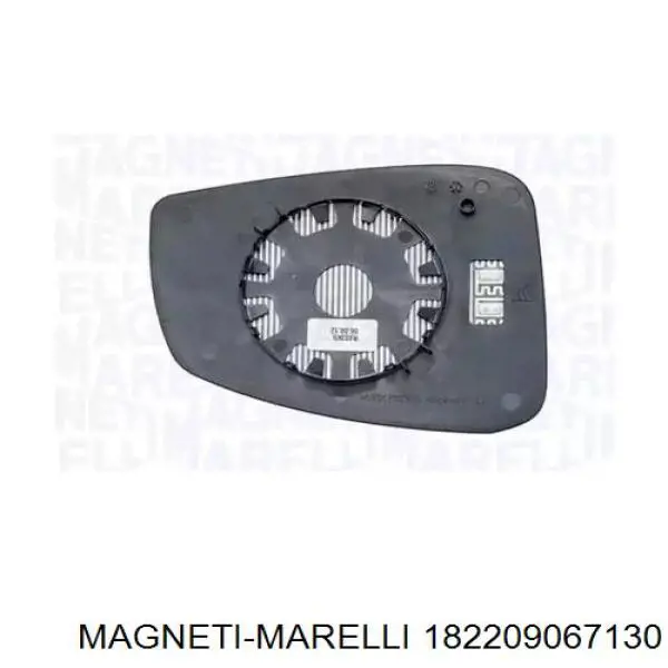 963660003R Renault (RVI) Дзеркальний елемент лівий