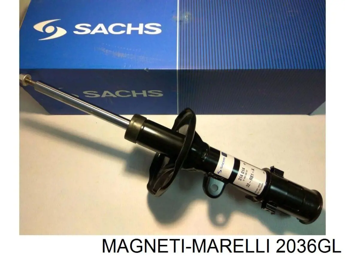 2036GL Magneti Marelli Амортизатор задній, лівий