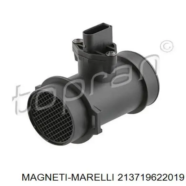 Датчик потоку (витрати) повітря, витратомір MAF - (Mass Airflow) 213719622019 Magneti Marelli