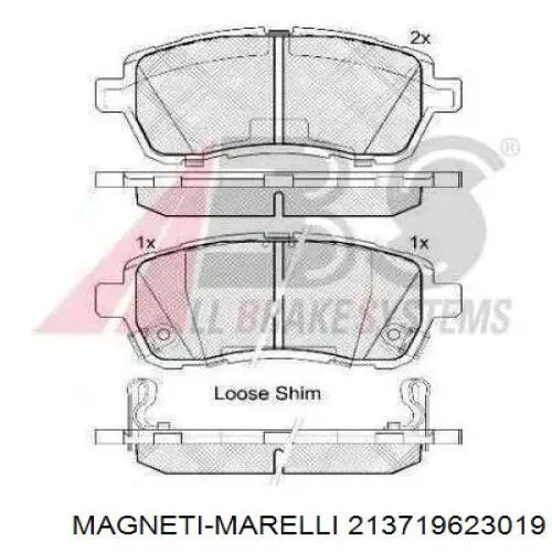 Купити 213719623019 Magneti Marelli Повітромір