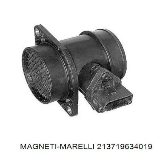 213719634019 Magneti Marelli датчик потоку (витрати повітря, витратомір MAF - (Mass Airflow))