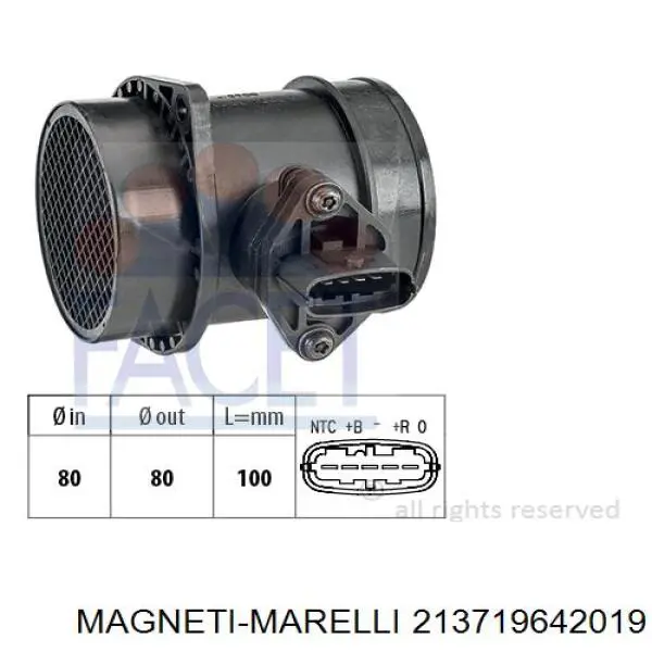 ДМРВ 213719642019 Magneti Marelli