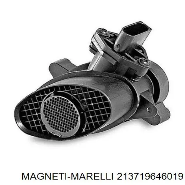 Датчик потоку (витрати) повітря, витратомір MAF - (Mass Airflow) 213719646019 Magneti Marelli