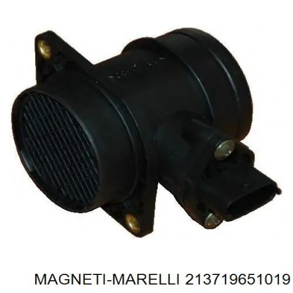 Датчик потоку (витрати) повітря, витратомір MAF - (Mass Airflow) 213719651019 Magneti Marelli