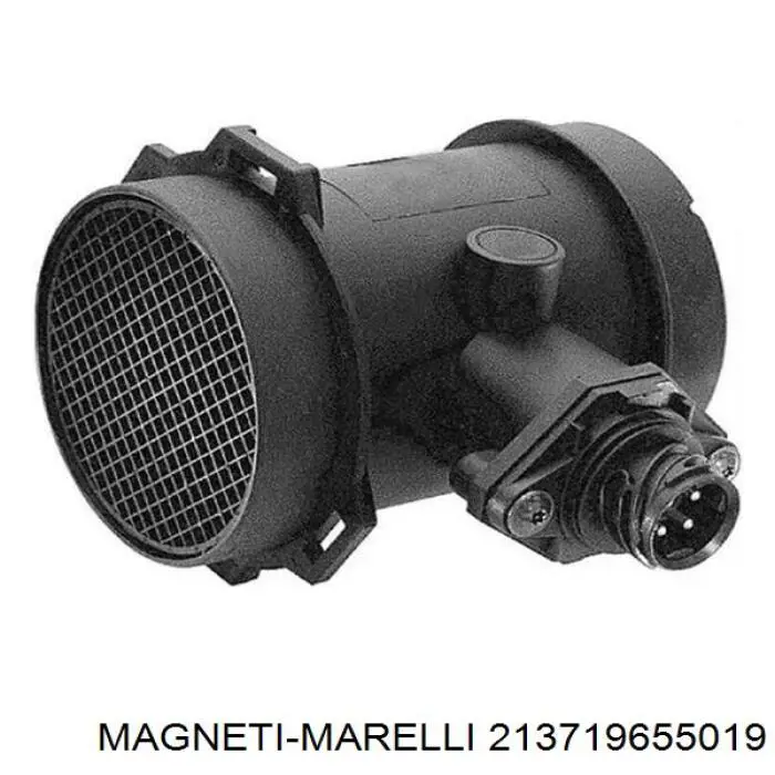 Датчик потоку (витрати) повітря, витратомір MAF - (Mass Airflow) 213719655019 Magneti Marelli