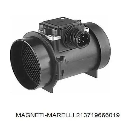 213719666019 Magneti Marelli датчик потоку (витрати повітря, витратомір MAF - (Mass Airflow))