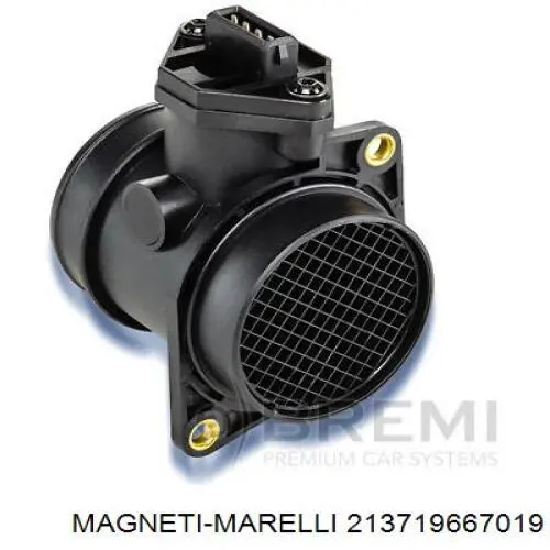 Датчик масової витрати повітря Magneti Marelli 213719667019 ціна, від 53.53 USD