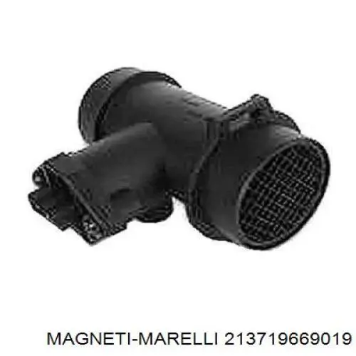 Датчик потоку (витрати) повітря, витратомір MAF - (Mass Airflow) 213719669019 Magneti Marelli