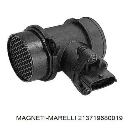 Датчик потоку (витрати) повітря, витратомір MAF - (Mass Airflow) 213719680019 Magneti Marelli