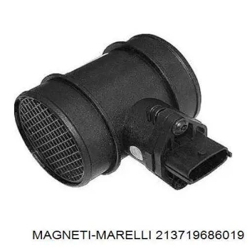 Датчик потоку (витрати) повітря, витратомір MAF - (Mass Airflow) 213719686019 Magneti Marelli