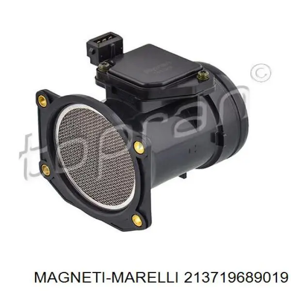 Датчик потоку (витрати) повітря, витратомір MAF - (Mass Airflow) 213719689019 Magneti Marelli