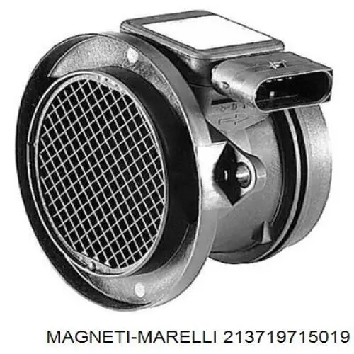 Датчик потоку (витрати) повітря, витратомір MAF - (Mass Airflow) 213719715019 Magneti Marelli