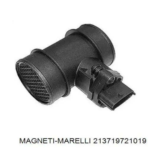 Датчик потоку (витрати) повітря, витратомір MAF - (Mass Airflow) 213719721019 Magneti Marelli