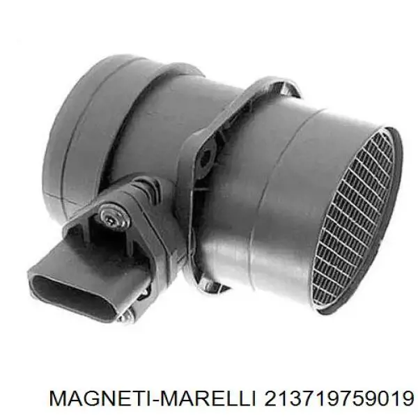 213719759019 Magneti Marelli датчик потоку (витрати повітря, витратомір MAF - (Mass Airflow))
