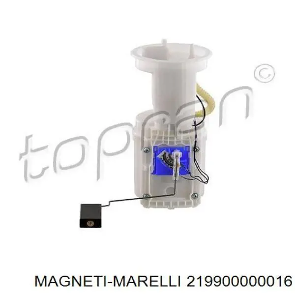 Елемент-турбінка паливного насосу 219900000016 Magneti Marelli