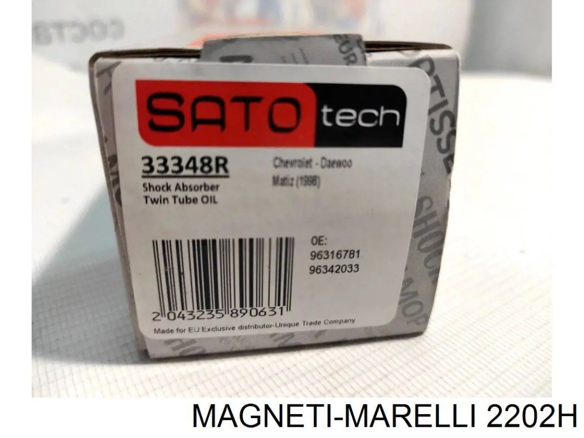 Купити 2202H Magneti Marelli Стійка амортизатора задня