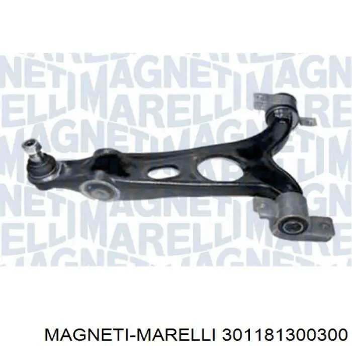 301181300300 Magneti Marelli Важіль передньої підвіски нижній, правий