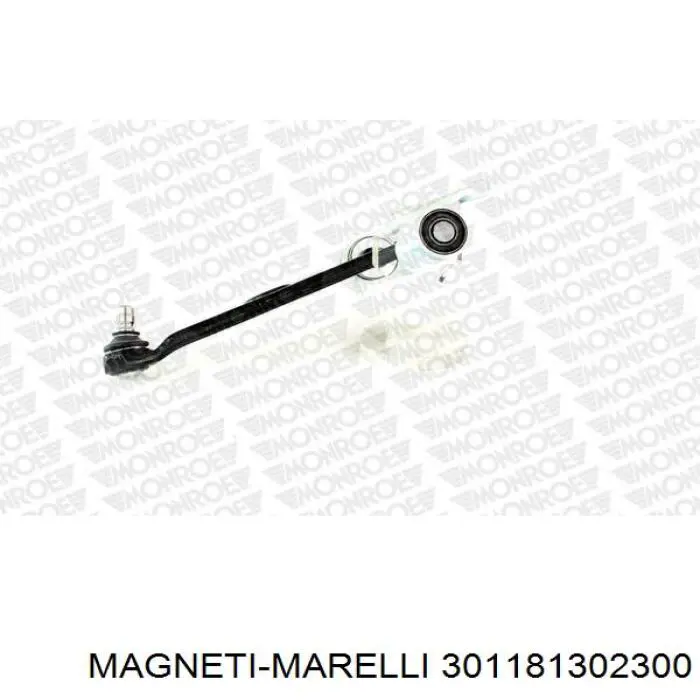 Важіль передньої підвіски нижній, правий 301181302300 Magneti Marelli