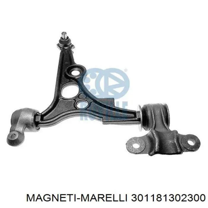 Купити 301181302300 Magneti Marelli Важіль передньої підвіски нижній, правий