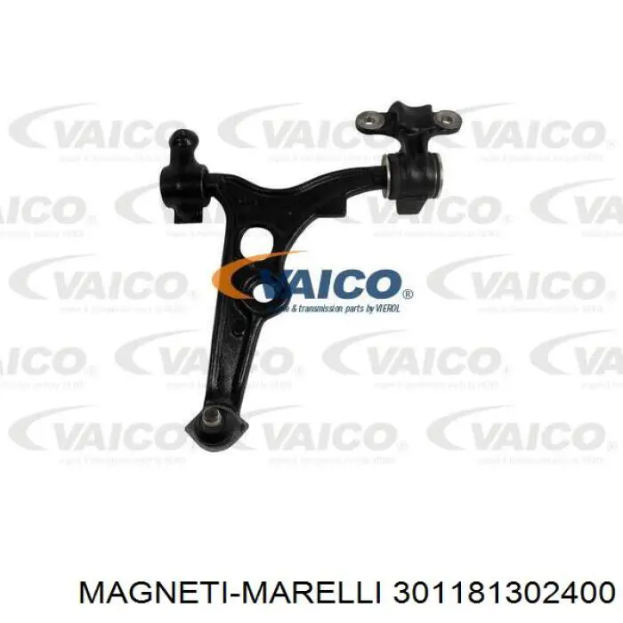 Купити 301181302400 Magneti Marelli Лівий важіль передній нижній підвіски