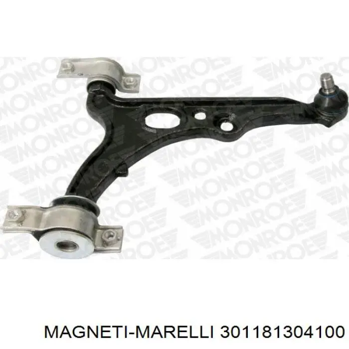 301181304100 Magneti Marelli Важіль передньої підвіски нижній, правий