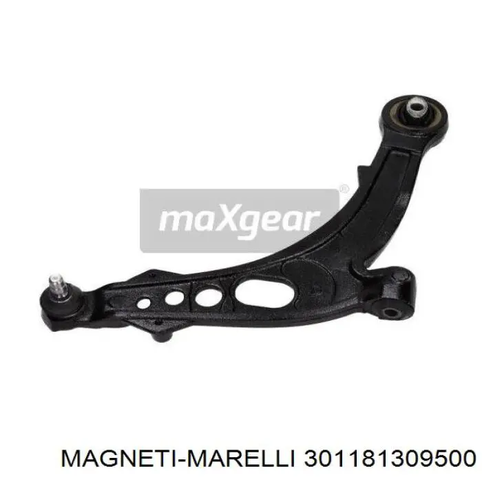Важіль передньої підвіски нижній, правий Magneti Marelli 301181309500 ціна, від 39.39 USD